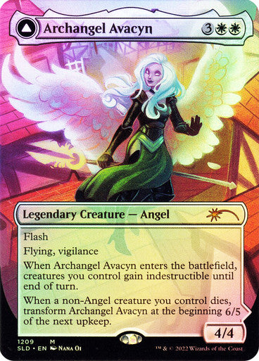 IMPORTABLE DUBAI-Archangel Avacyn // Avacyn, the Purifier (Secret Lair) (Borderless) Secret Lair Magic: The Gathering English Foil