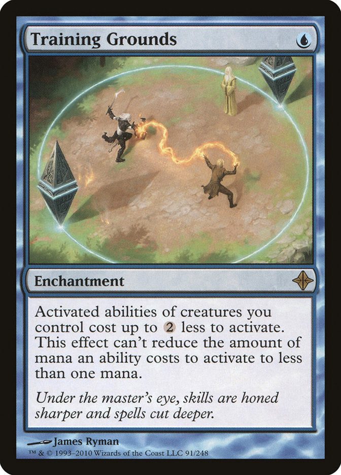 IMPORTABLE DUBAI-Training Grounds Rise of the Eldrazi (ROE) #91 · Rare · English · Nonfoil/Foil