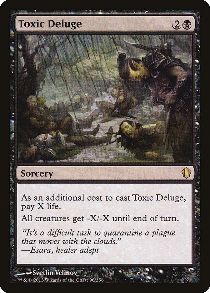 IMPORTABLE DUBAI-Toxic Deluge Commander 2013 (C13) #96 · Rare · English · Nonfoil