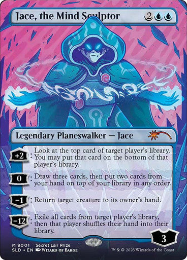 PROXY DUBAI-Jace, the Mind Sculptor (Secret Lair Prize) (Borderless) Secret Lair Magic: The Gathering English Non-foil