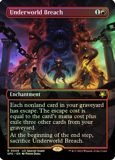 IMPORTABLE DUBAI-Underworld Breach (Borderless) Special Guests Magic: The Gathering English Foil