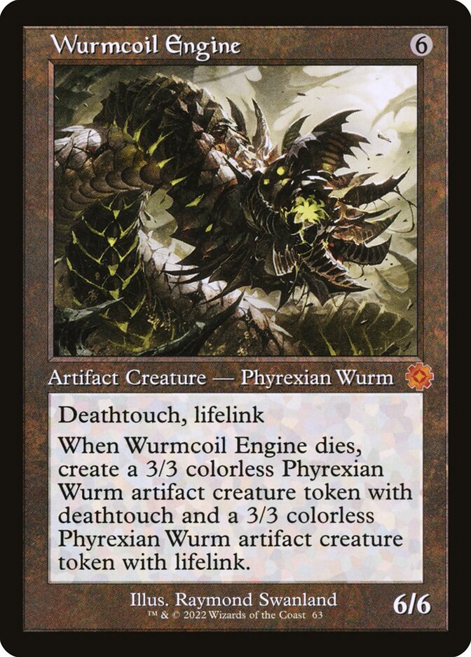 IMPORTABLE DUBAI-Wurmcoil Engine BRR #63 The Brothers' War Retro Artifacts (BRR) #63 · Mythic Rare · English · Nonfoil/Foil