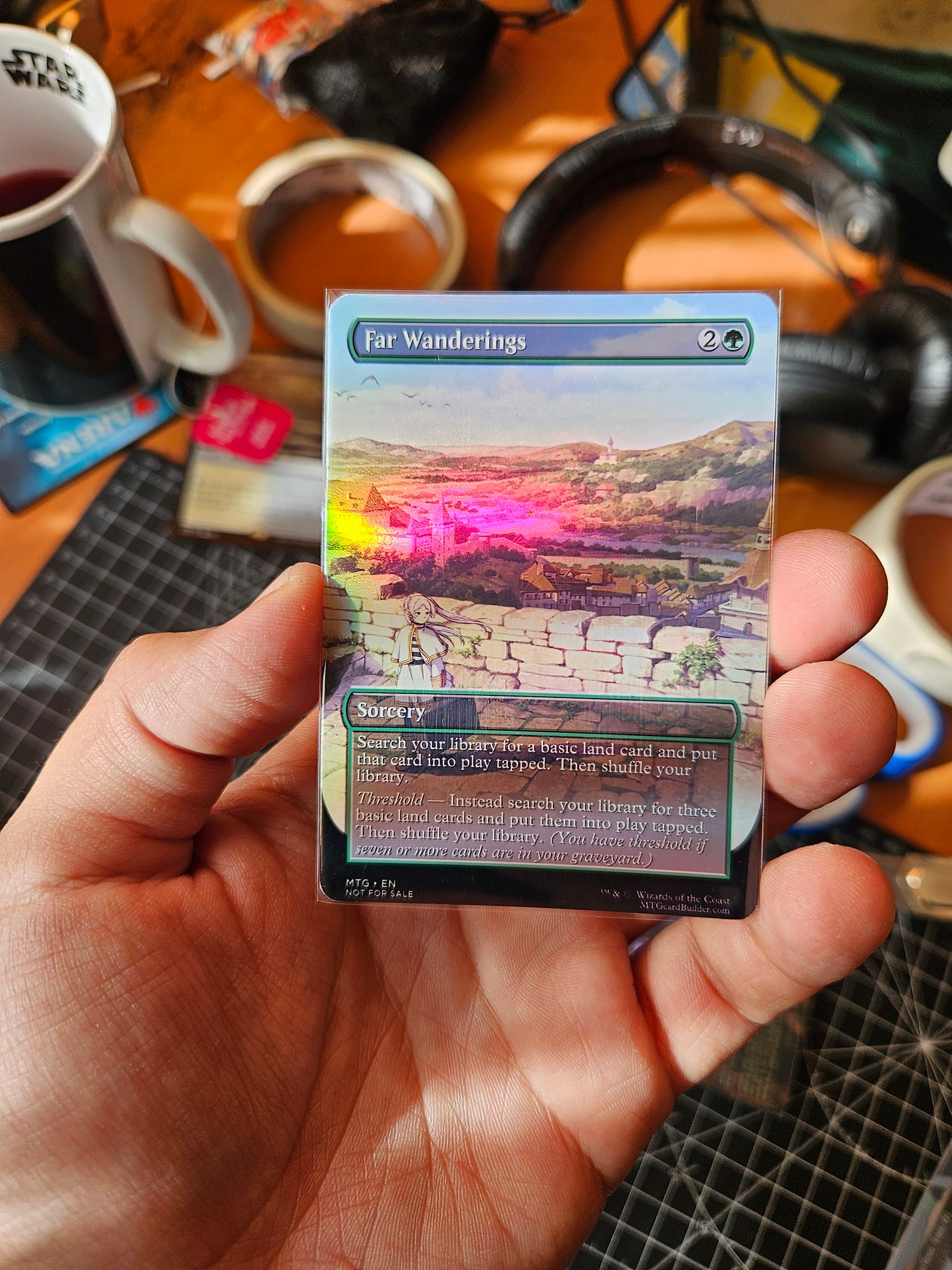 PROXY ARTESANAL MODED VINILO FOIL-Far Wandering alter Sōsō no Frieren