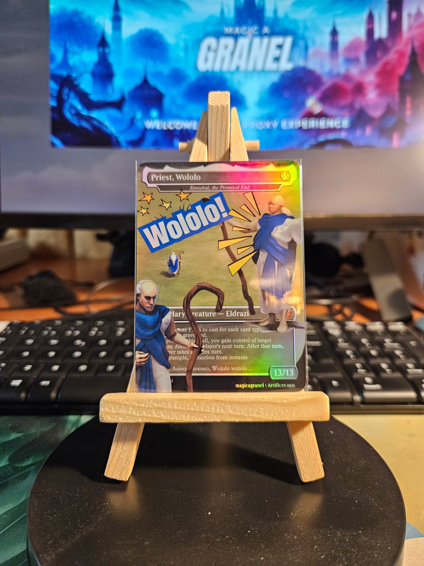 Proxy Moded Vinilo Foil-Emrakul, the promise end. ALTER AGE OF EMPIRES I