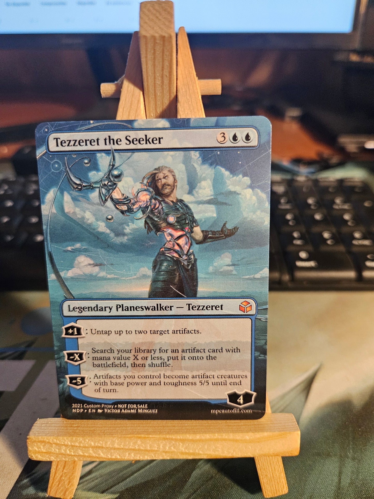 Proxy MPC-Tezzeret the Seeker full art