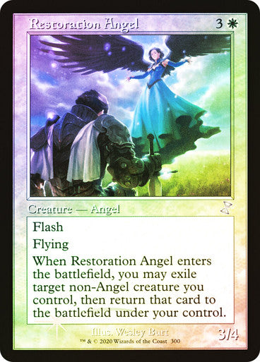 IMPORTABLE DUBAI-Restoration Angel Time Spiral Remastered Foil Retro English Magic: The Gathering