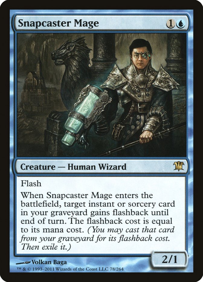 IMPORTABLE DUBAI-Snapcaster Mage Innistrad (ISD) #78 · Rare · English · Nonfoil/Foil