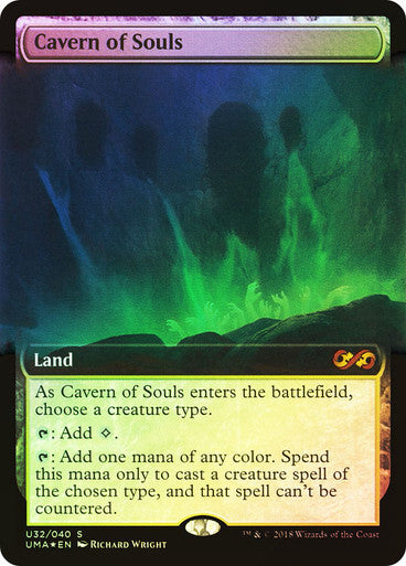 IMPORTABLE DUBAI-Cavern of Souls Ultimate Masters Foil Extended Art English Magic: The Gathering