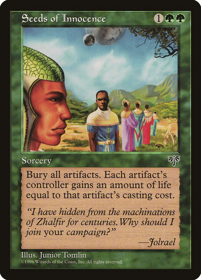 IMPORTABLE DUBAI-Seeds of Innocence Mirage (MIR) #241 · Rare · English · Nonfoil
