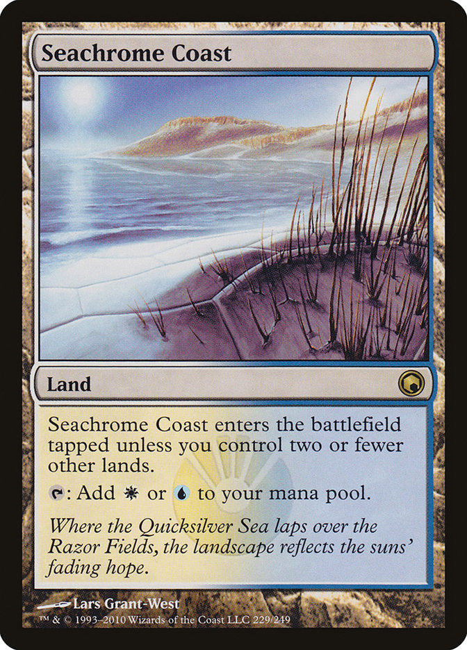 IMPORTABLE DUBAI-Seachrome coast Scars of Mirrodin (SOM) #229 · Rare · English · Nonfoil/Foil