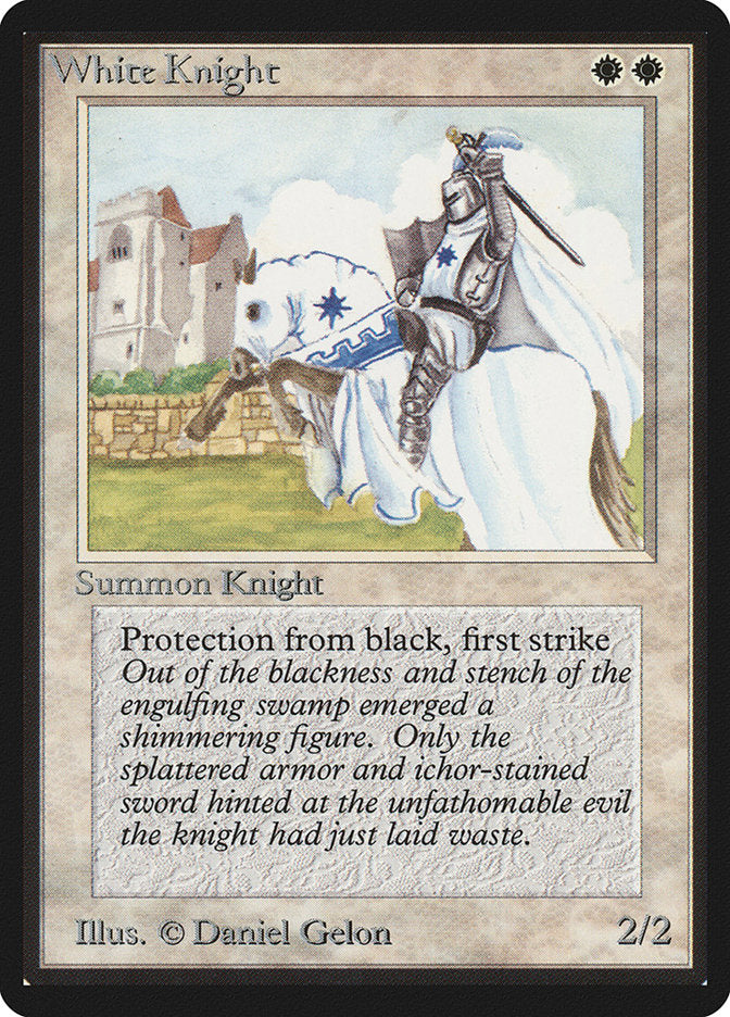 IMPORTABLE DUBAI-White Knight Limited Edition Beta (LEB) #44 · Uncommon · English · Nonfoil