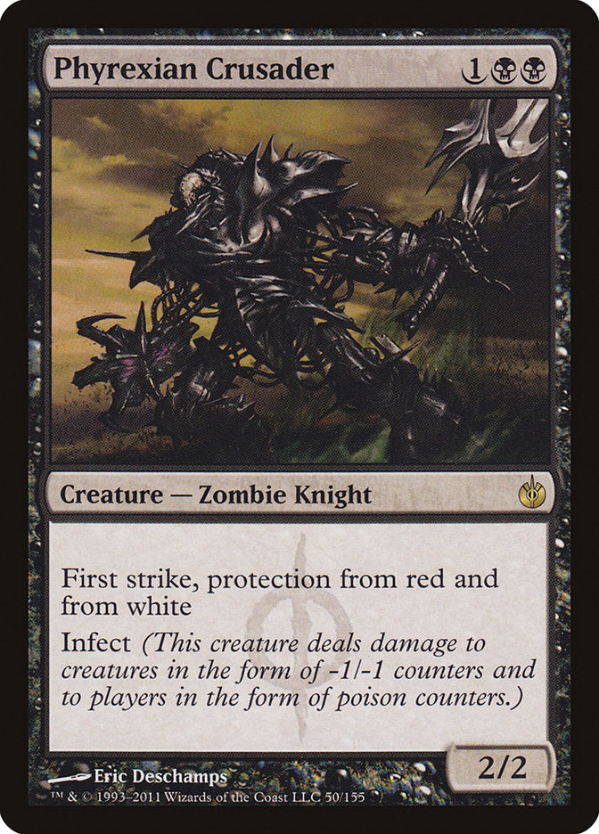 IMPORTABLE DUBAI-Phyrexian Crusader Mirrodin Besieged (MBS) #50 · Rare · English · Nonfoil/Foil