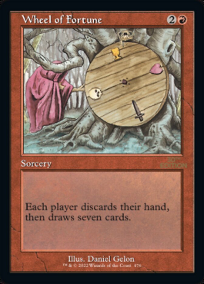 IMPORTABLE DUBAI-Wheel of Fortune 30th Anniversary Edition (30A) #476 · Rare · English · Nonfoil