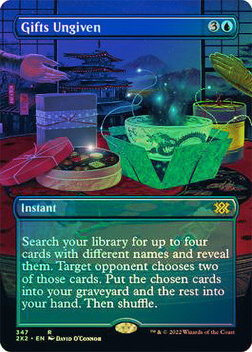 IMPORTABLE DUBAI-Gifts Ungiven (Borderless) Double Masters 2022 - Variants Magic: The Gathering English Foil