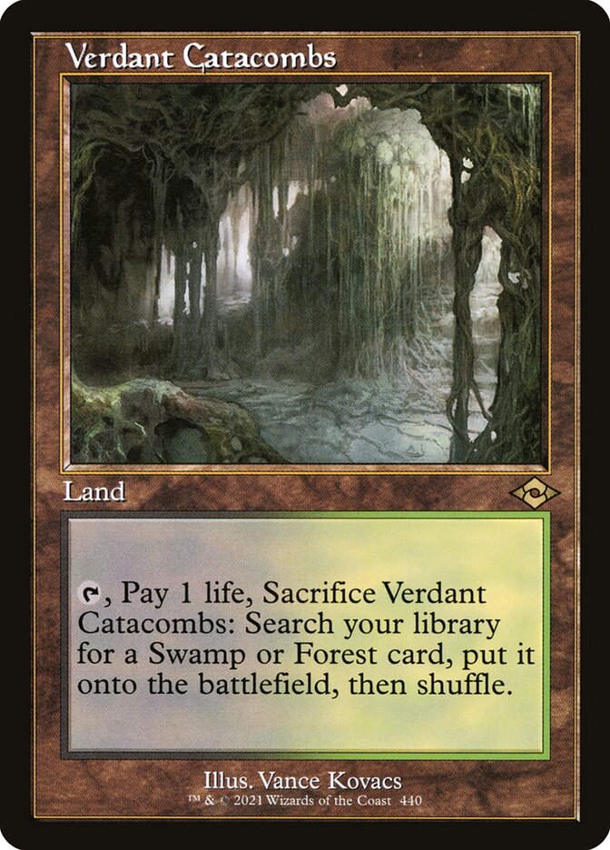 IMPORTABLE DUBAI-Verdant Catacombs Modern Horizons 2 (MH2) #440 · Rare · English · Nonfoil/Foil