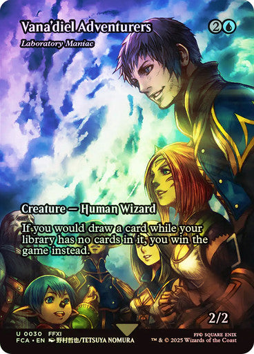 IMPORTABLE DUBAI-Laboratory Maniac (Vana'diel Adventurers) (Borderless) FINAL FANTASY Through the Ages Magic: The Gathering English Foil