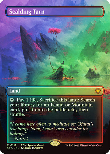 Scalding Tarn (Borderless) Special Guests Magic: The Gathering English Foil
