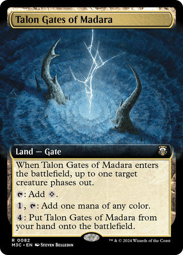 PROXY DUBAI-Talon Gates of Madara (Extended Art) Modern Horizons 3 Commander - Variants Magic: The Gathering English Non-foil