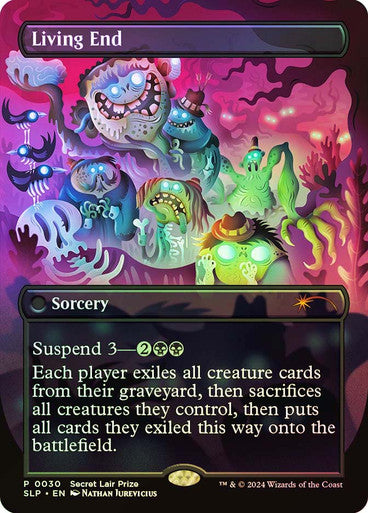IMPORTABLE DUBAI-Living End (Secret Lair Prize) (#030) (Borderless) Secret Lair Magic: The Gathering English Foil