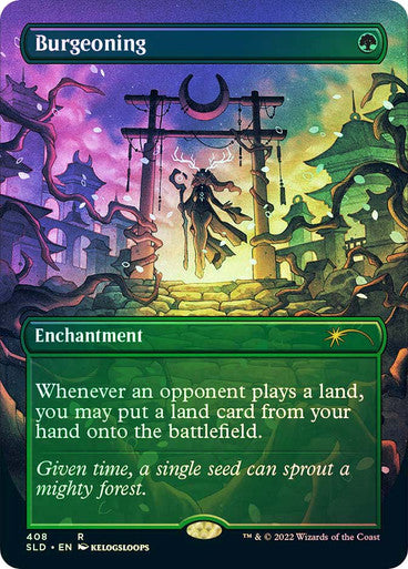 IMPORTABLE DUBAI-Burgeoning (Secret Lair) (Borderless) Secret Lair Magic: The Gathering English Foil