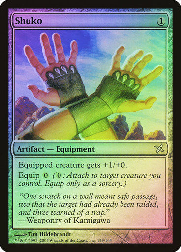 IMPORTABLE DUBAI-Shuko Betrayers of Kamigawa Magic: The Gathering English Foil