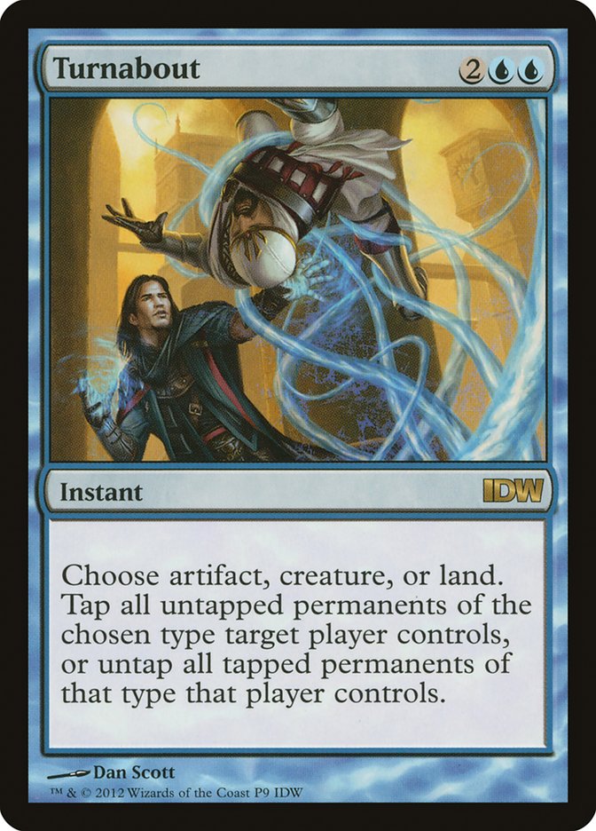 IMPORTABLE DUBAI-Turnabout IDW Comics Inserts (PIDW) #9 · Rare · English · Nonfoil