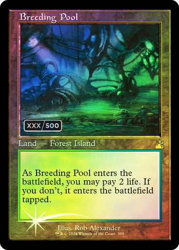 PROXY DUBAI - Breeding Pool (Serial Number) (Retro Frame) Ravnica Remastered - Serialized English Foil