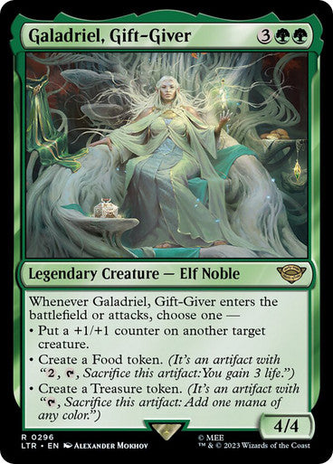 ORIGINAL-Galadriel, Gift-Giver The Lord of the Rings Magic: The Gathering English Non-foil