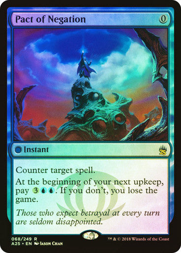 PROXY DUBAI-Pact of Negation Masters 25 Foil Default English Magic: The Gathering