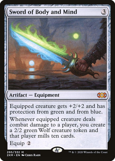 PROXY DUBAI-Sword of Body and Mind Double Masters Magic: The Gathering English Non-foil