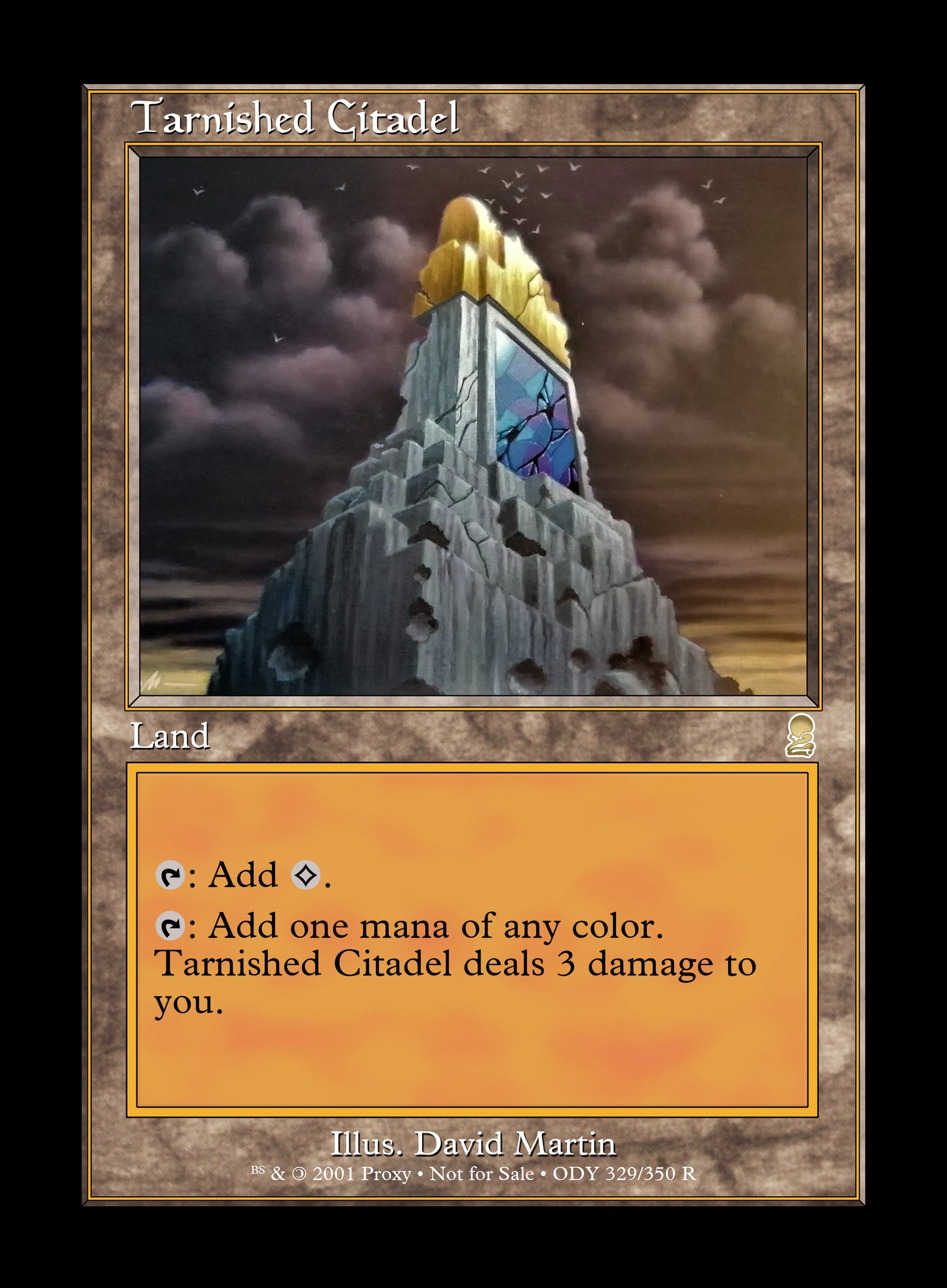 PROXY EXCLUSIVO MPC-Tarnished Citadel (Ancient David Martin) (FOIL)