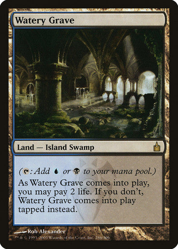 IMPORTABLE DUBAI-Watery Grave Ravnica: City of Guilds Magic: The Gathering English Non-foil