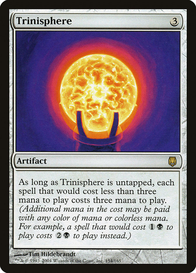IMPORTABLE DUBAI-Trinisphere Darksteel (DST) #154 · Rare · English · Nonfoil/Foil