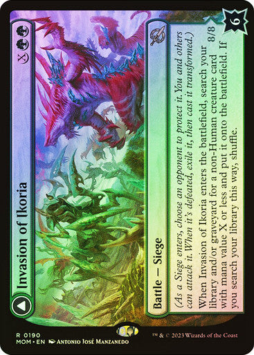 IMPORTABLE DUBAI-Invasion of Ikoria // Zilortha, Apex of Ikoria March of the Machine Magic: The Gathering English Foil