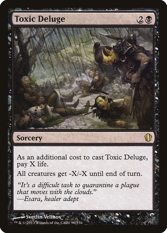IMPORTABLE DUBAI-Toxic Deluge Commander 2013 (C13) #96 · Rare · English · Nonfoil