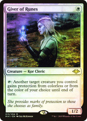 IMPORTABLE DUBAI-Giver of Runes Modern Horizons Magic: The Gathering English Foil