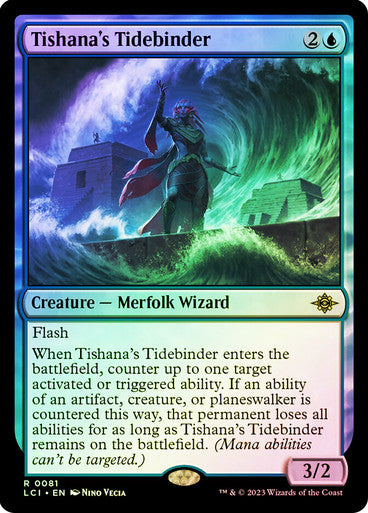 IMPORTABLE DUBAI-Tishana's Tidebinder The Lost Caverns of Ixalan Magic: The Gathering English Foil