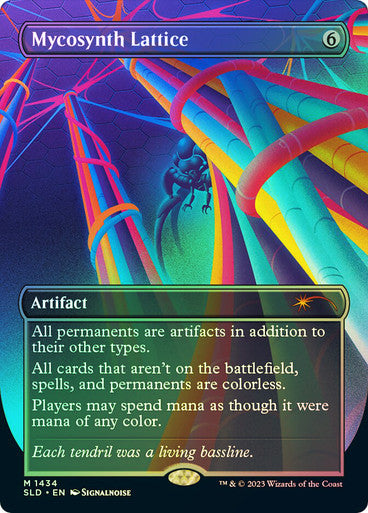 IMPORTABLE DUBAI-Mycosynth Lattice (Secret Lair) Secret Lair Magic: The Gathering English Foil