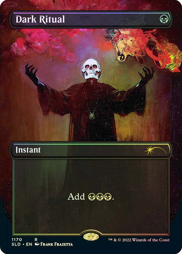 IMPORTABLE DUBAI-Dark Ritual (Secret Lair) (#1170) (Borderless) Secret Lair Magic: The Gathering English Foil