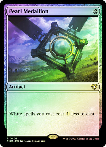 IMPORTABLE DUBAI-Pearl Medallion Commander Masters Magic: The Gathering English Foil