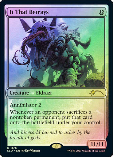 IMPORTABLE DUBAI-It That Betrays (Secret Lair) Secret Lair Magic: The Gathering English Foil