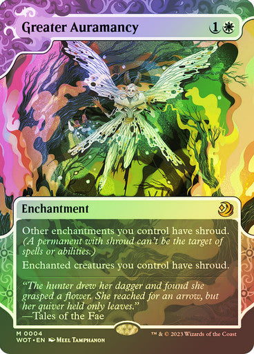 IMPORTABLE DUBAI-Greater Auramancy (#004) Enchanting Tales Magic: The Gathering English Foil