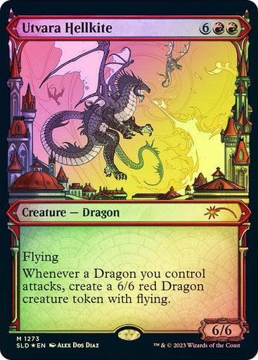 IMPORTABLE DUBAI-Utvara Hellkite (Secret Lair) (Showcase) (Foil) Secret Lair Magic: The Gathering English Foil