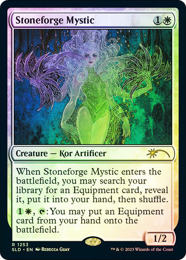 IMPORTABLE DUBAI-Stoneforge Mystic (Secret Lair) Secret Lair Foil English Magic: The Gathering