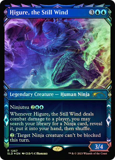 IMPORTABLE DUBAI-Higure, the Still Wind (Secret Lair) (Showcase) (Halo Foil) Secret Lair Foil English Magic: The Gathering