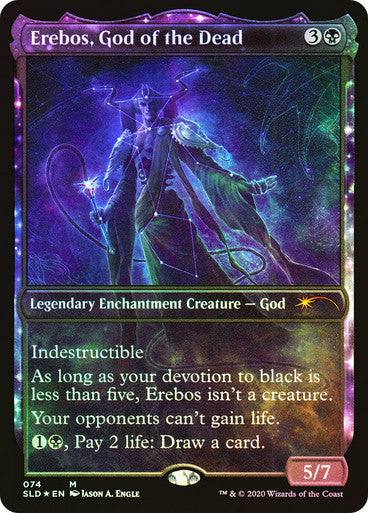 IMPORTABLE DUBAI-Erebos, God of the Dead (Secret Lair) (Showcase) Secret Lair Foil English Magic: The Gathering