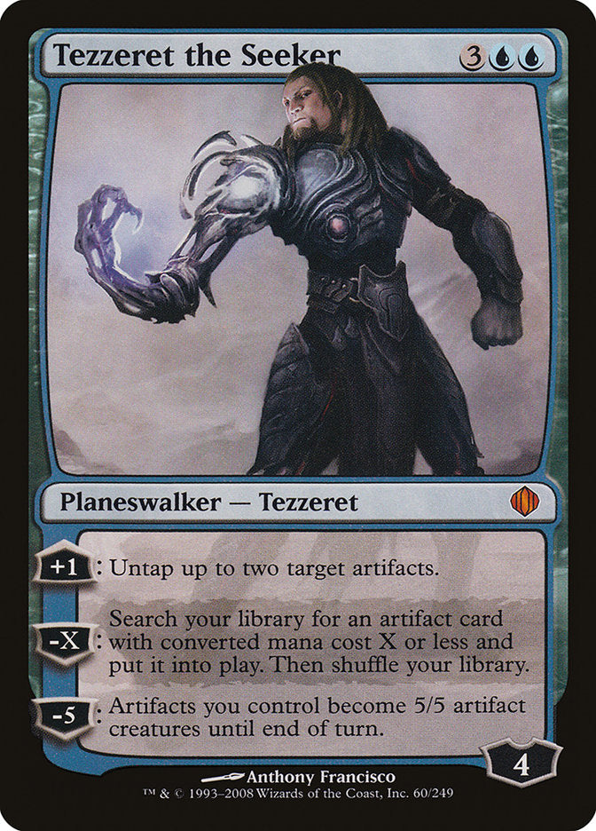 IMPORTABLE DUBAI-Tezzeret the Seeker Shards of Alara (ALA) #60 · Mythic Rare · English · Nonfoil/Foil