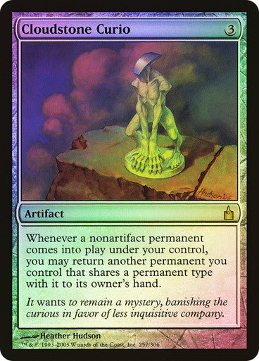 IMPORTABLE DUBAI-Cloudstone Curio Ravnica: City of Guilds Foil English Magic: The Gathering