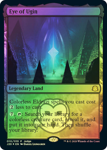 IMPORTABLE DUBAI-Eye of Ugin (Judge) Promo: General Foil English Magic: The Gathering
