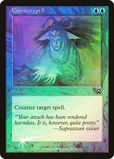 DUBAI IMPORTABLE-Counterspell Mercadian Masques Foil English Magic: The Gathering